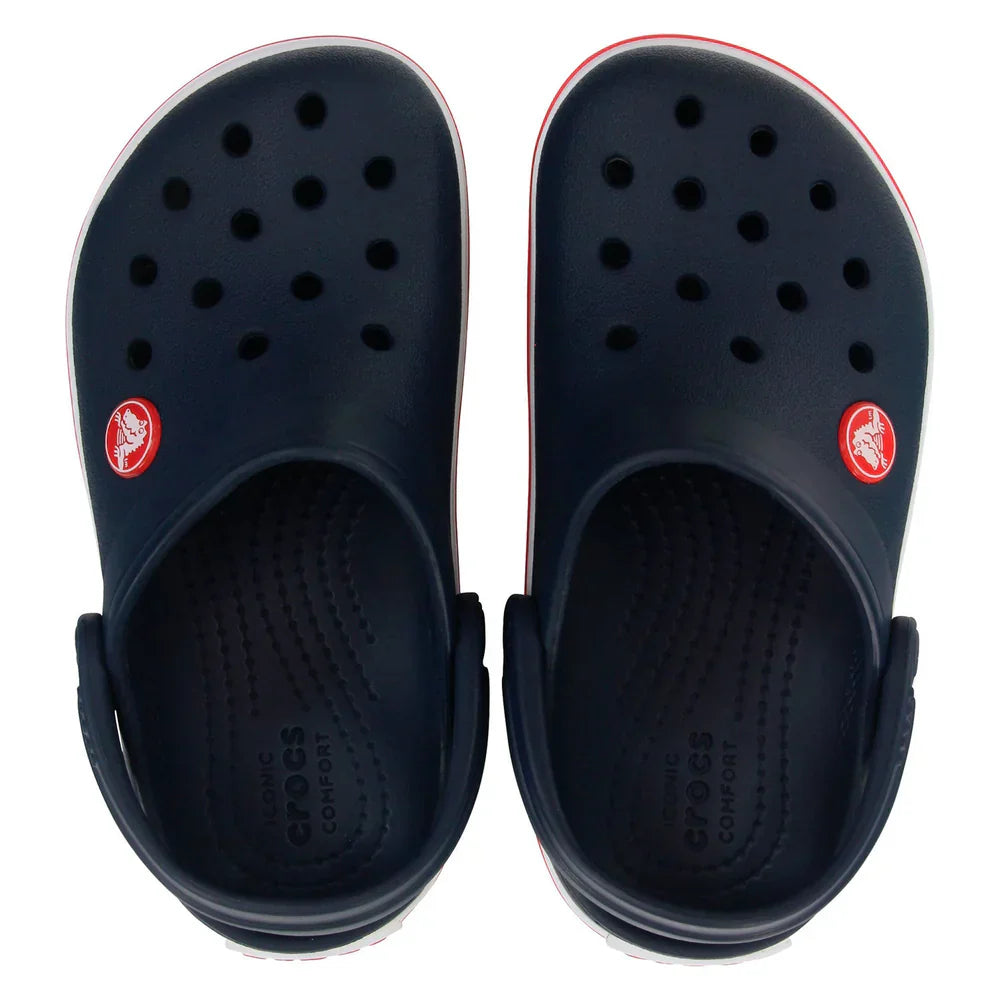 Crocband Clog Kids - Navy/Red