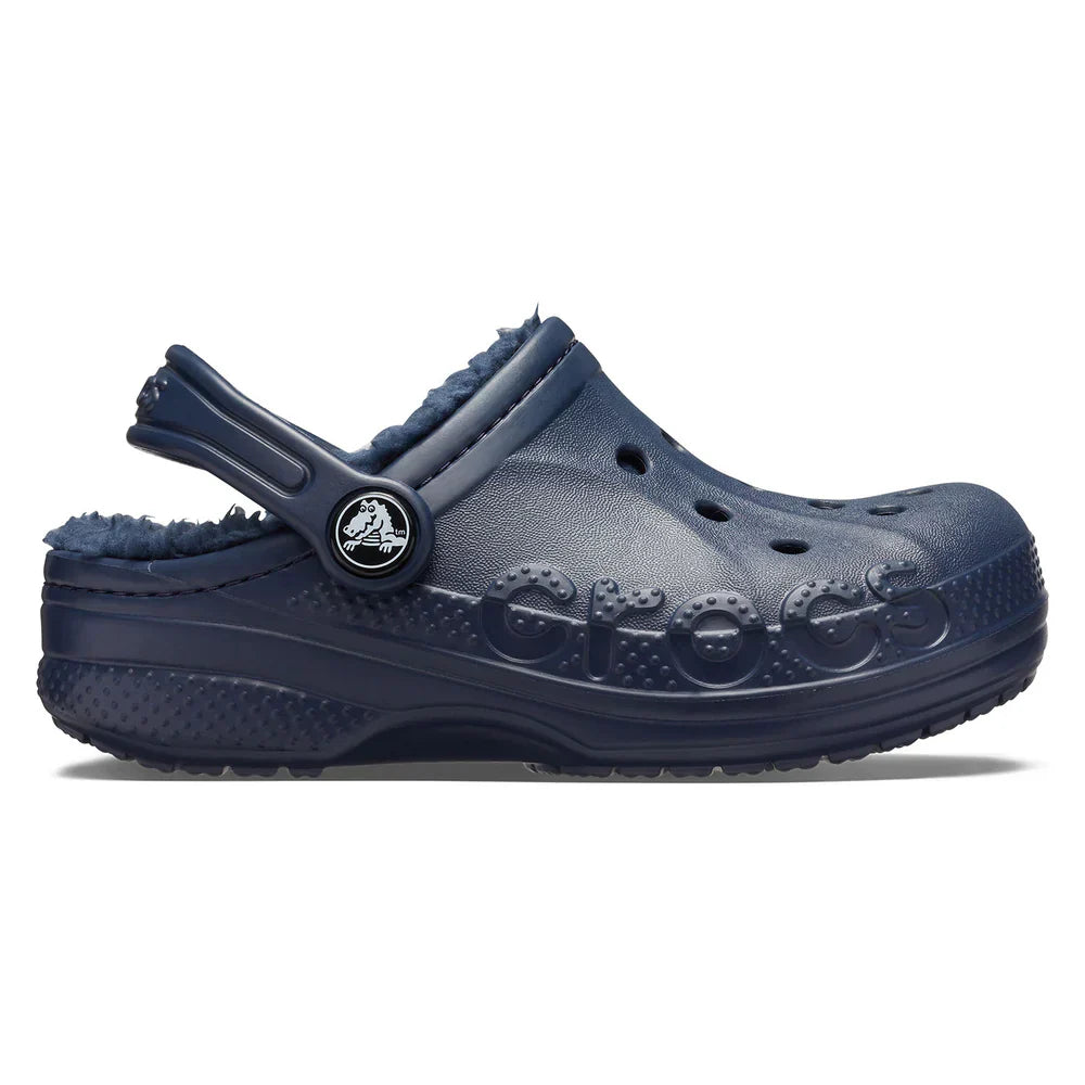 Baya Lined Clog Kids - Navy/Navy