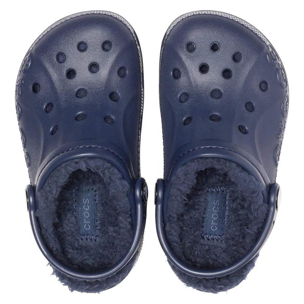 Baya Lined Clog Kids - Navy/Navy