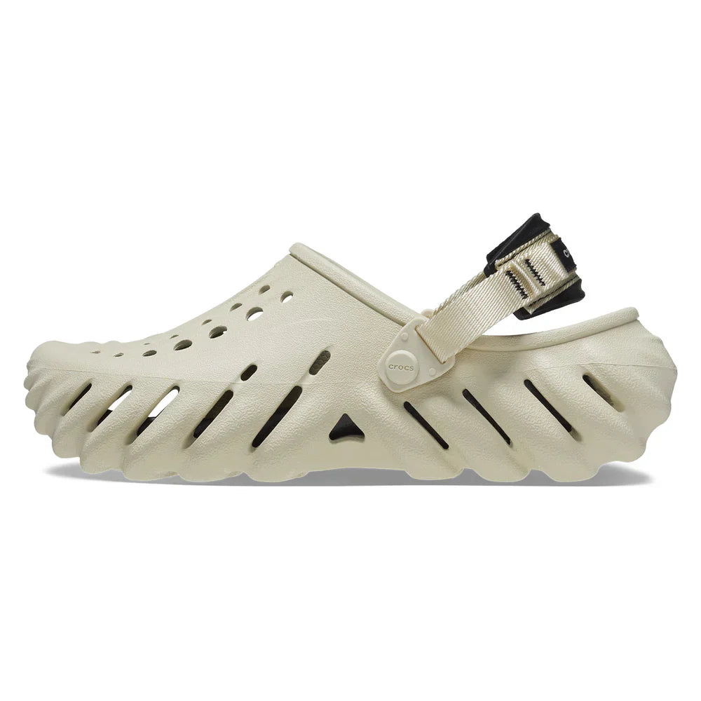 Echo Clog - Bone/Black