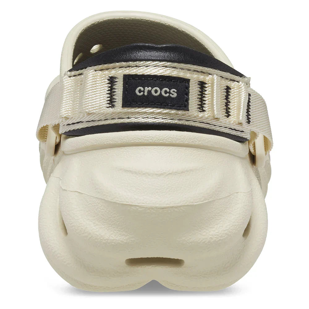 Echo Clog - Bone/Black