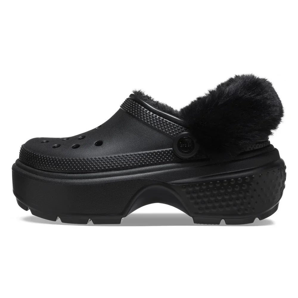 Stomp Lined Clog - Black