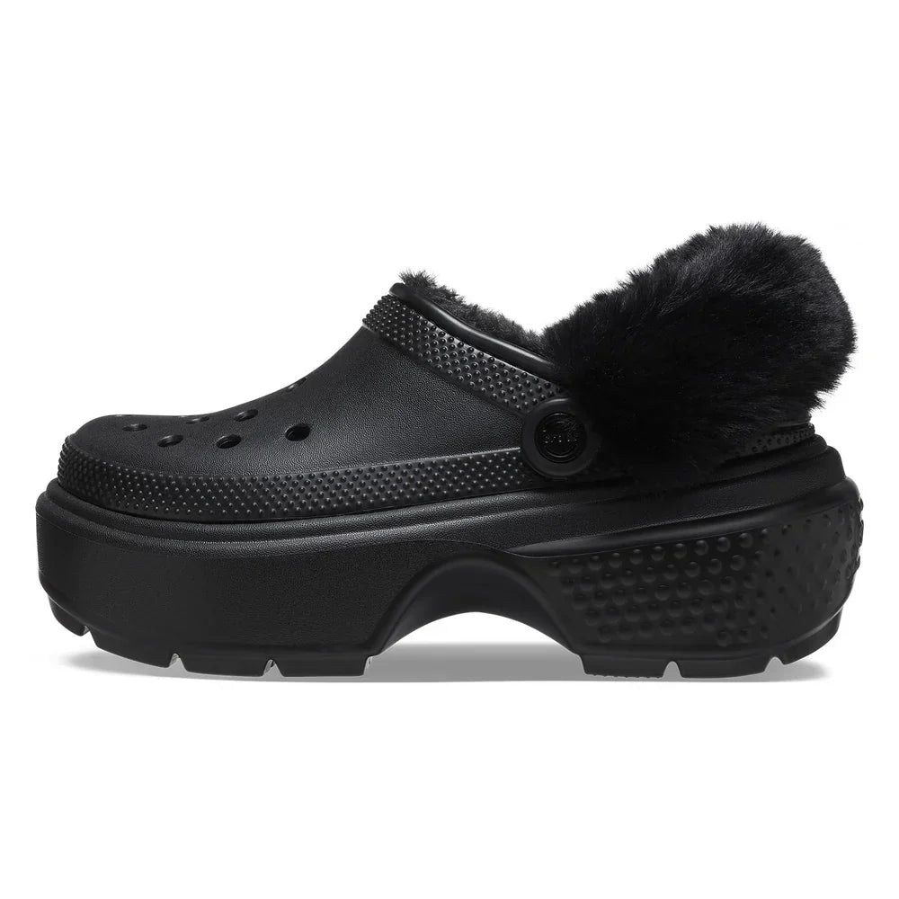 Stomp Lined Clog - Black