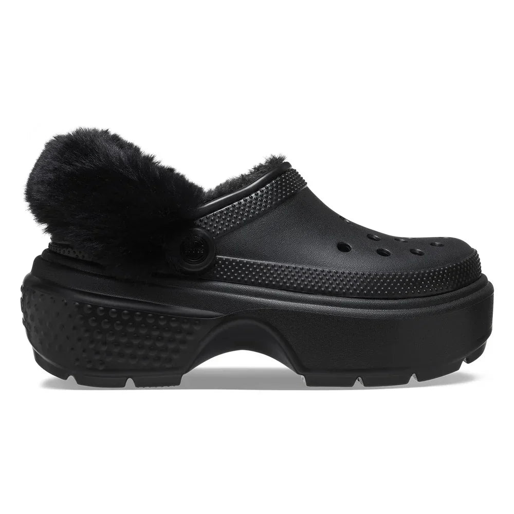 Stomp Lined Clog - Black