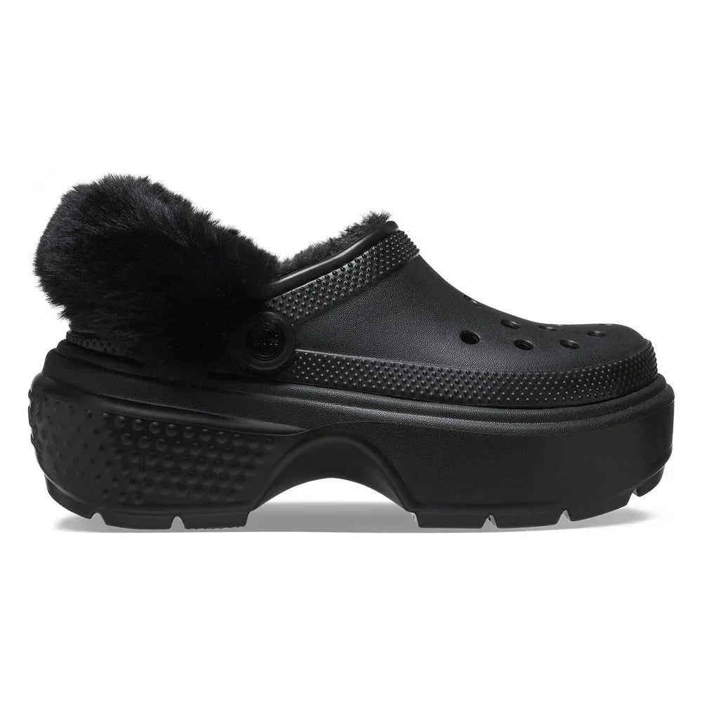 Stomp Lined Clog - Black