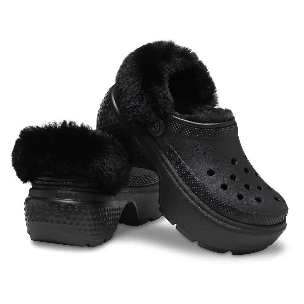 Stomp Lined Clog - Black