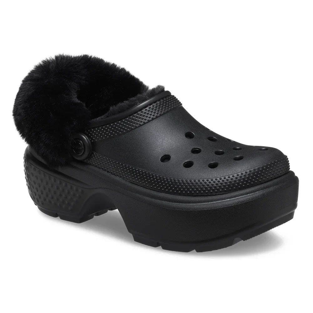 Stomp Lined Clog - Black