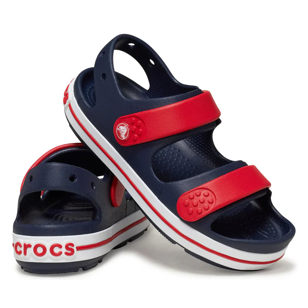 Crocband Cruiser Sandal Kids (Age 5+) - Navy/Varsity Red