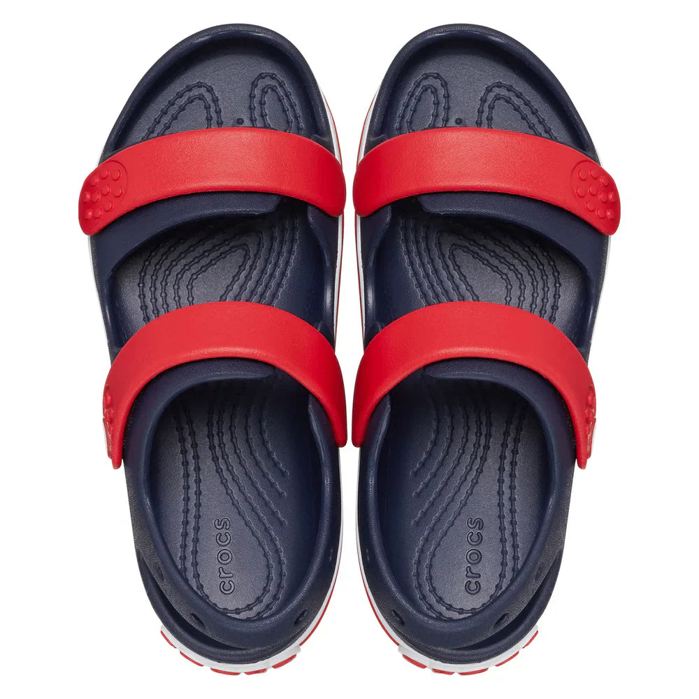 Crocband Cruiser Sandal Kids (Age 5+) - Navy/Varsity Red