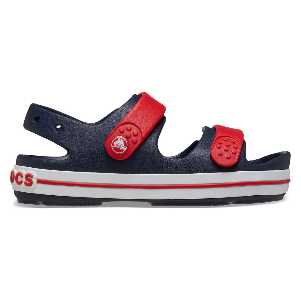 Crocband Cruiser Sandal Toddler (Age 1-5) - Navy/Varsity Red