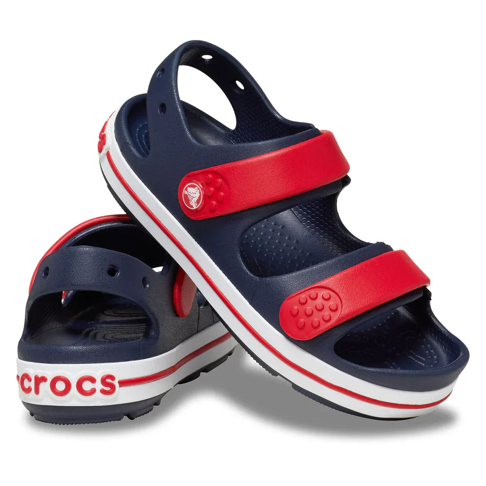 Crocband Cruiser Sandal Toddler (Age 1-5) - Navy/Varsity Red