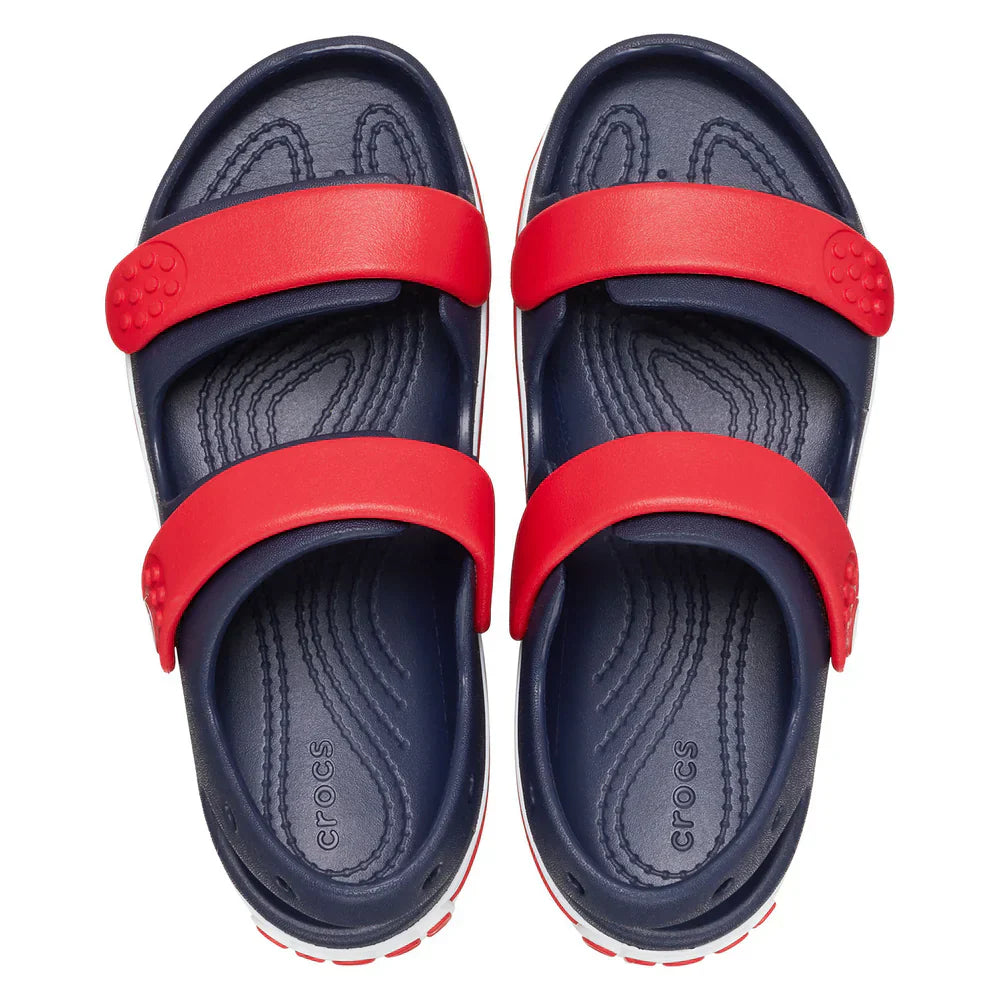 Crocband Cruiser Sandal Toddler (Age 1-5) - Navy/Varsity Red