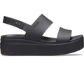 Brooklyn Low Wedge - Black/Black