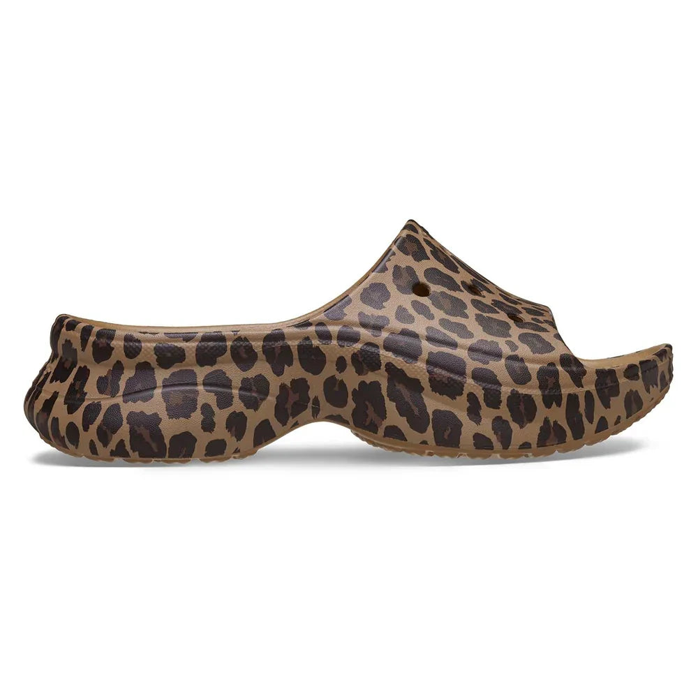 Bae Animal Slide - Sepia/Leopard