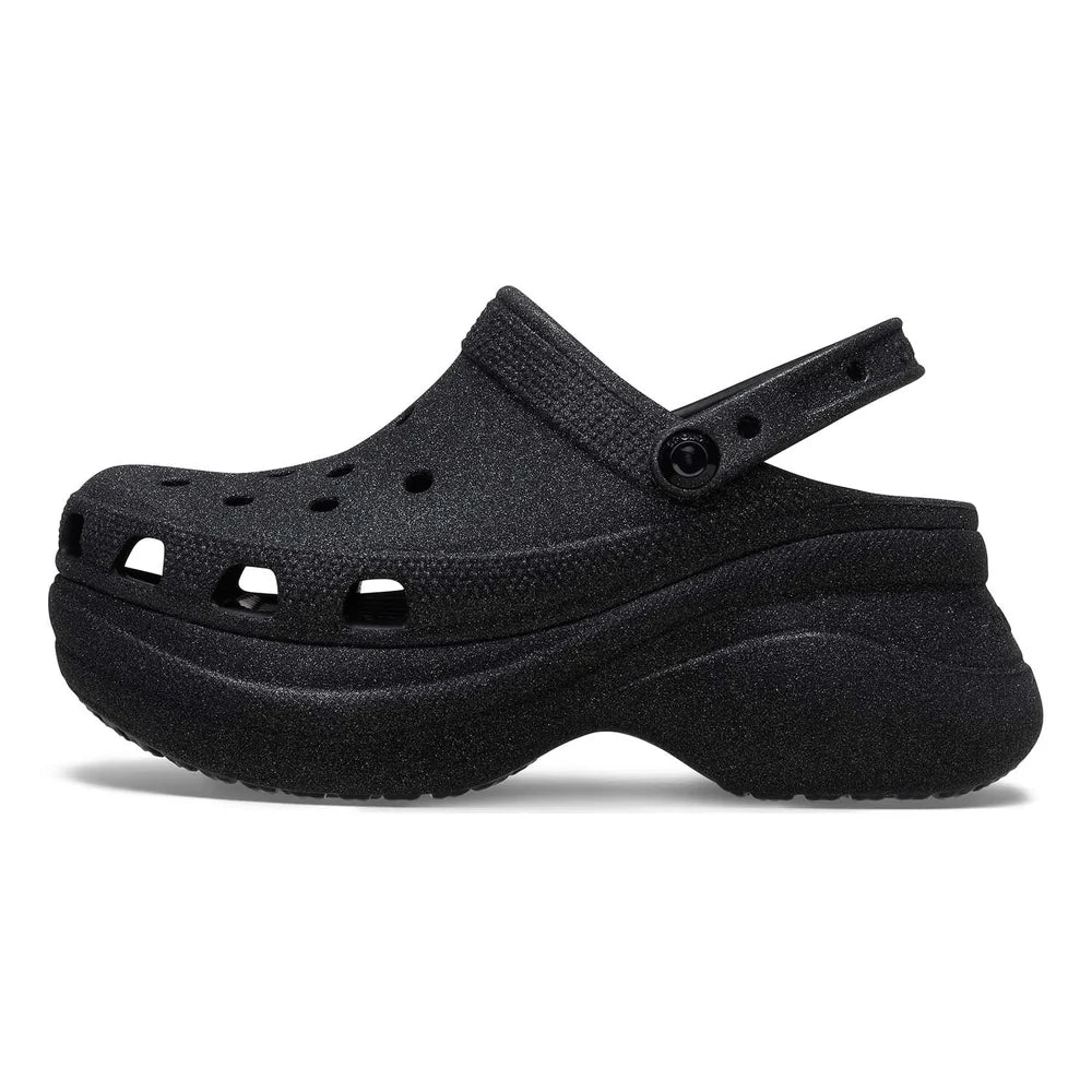 Bae Glitter Clog - Black