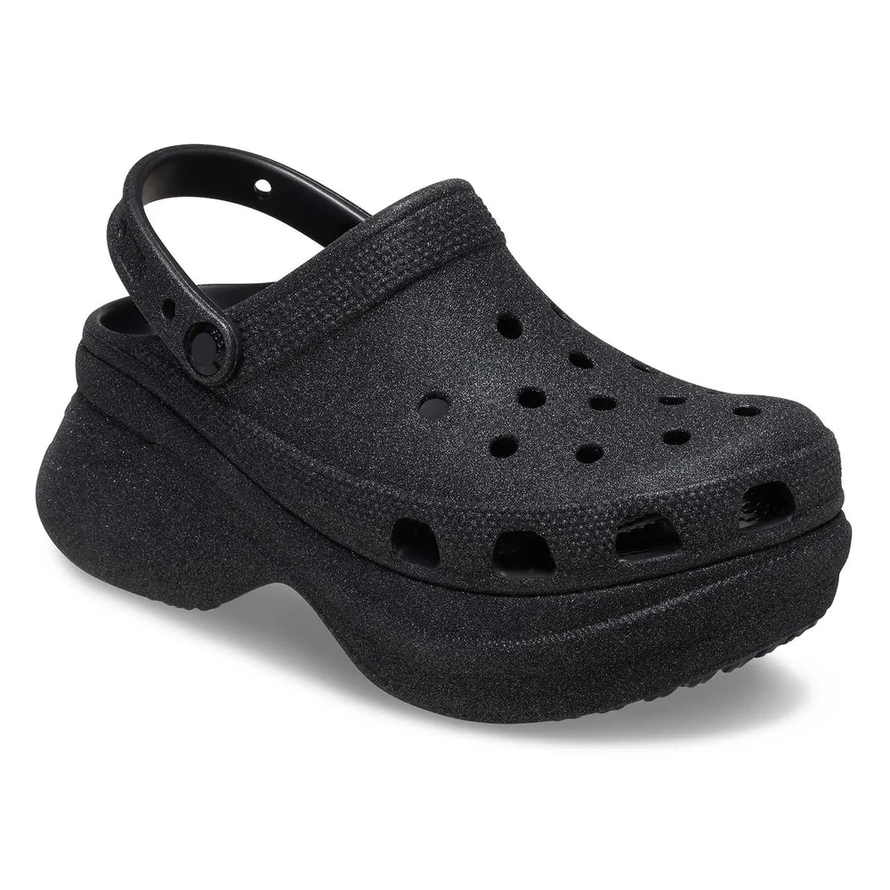 Bae Glitter Clog - Black