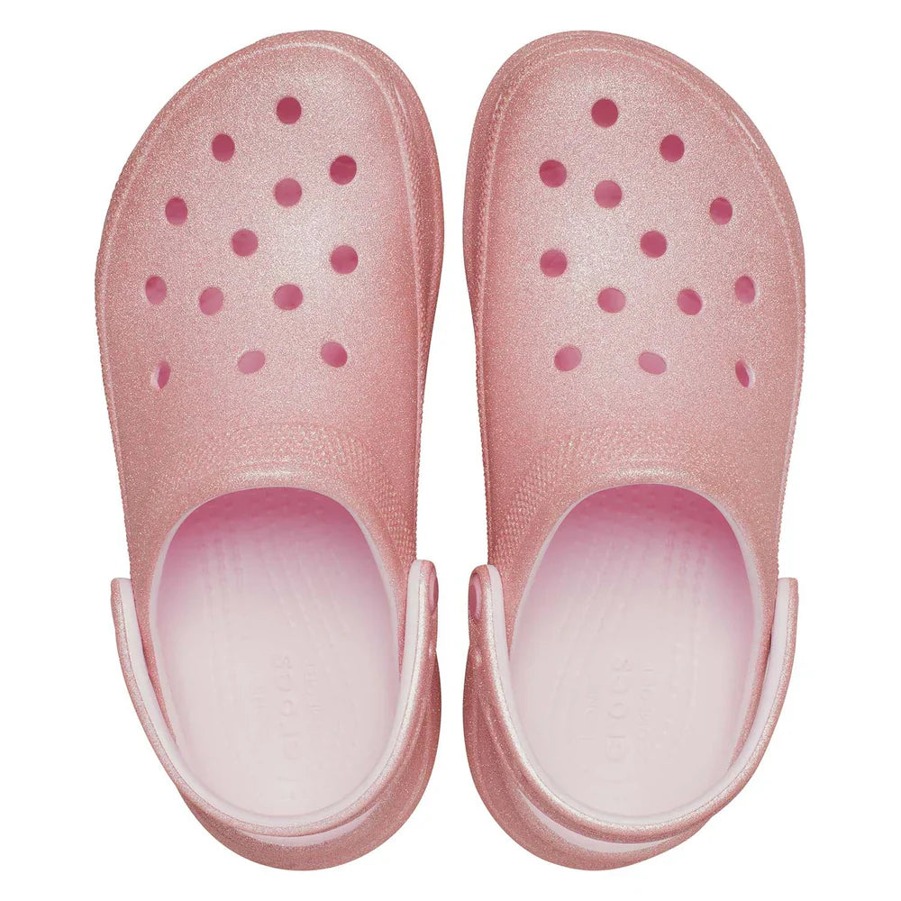 Bae Glitter Clog - Pink Milk