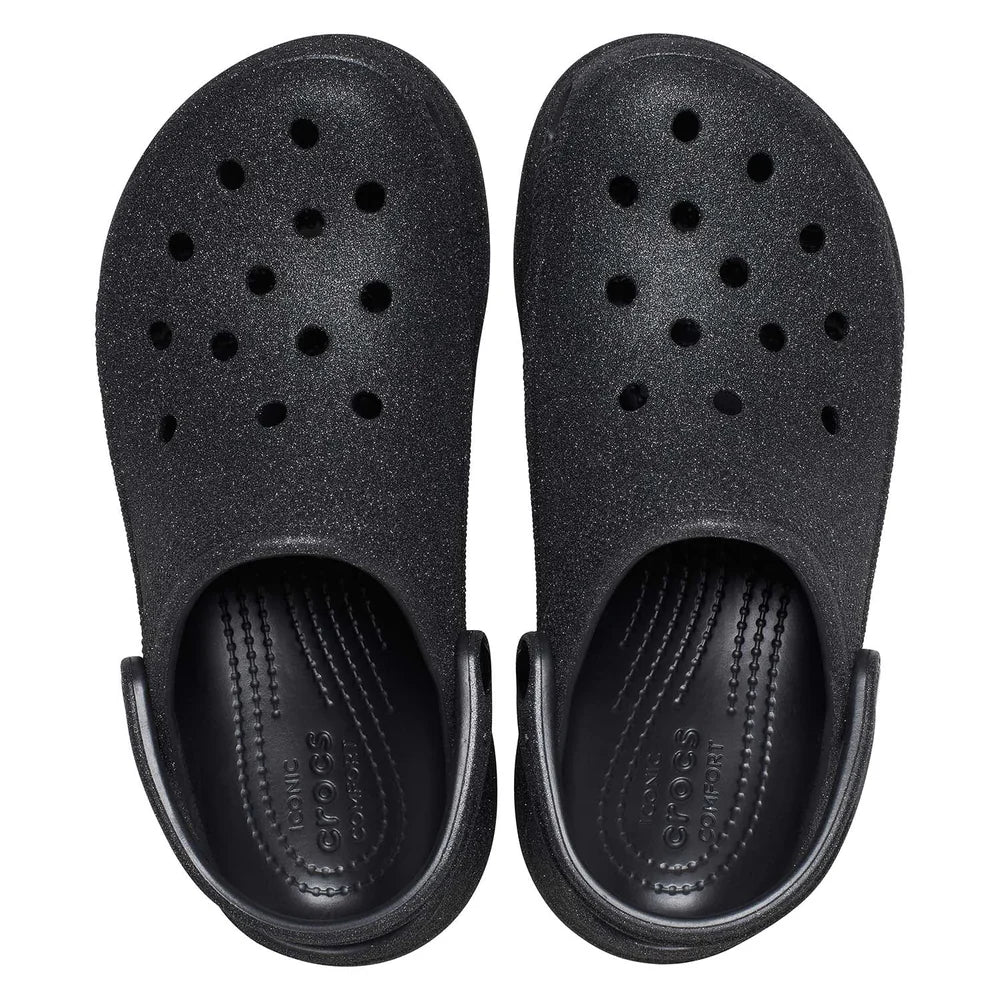 Bae Glitter Clog - Black