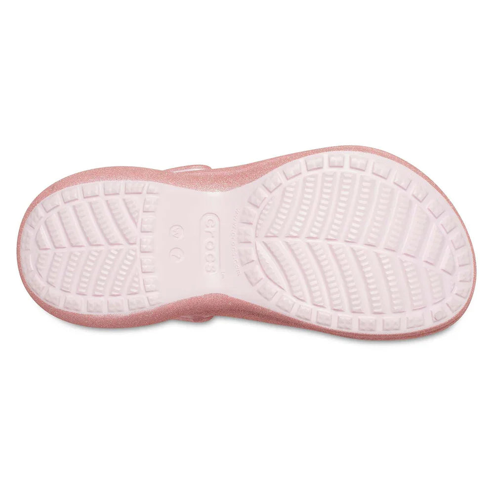 Bae Glitter Clog - Pink Milk