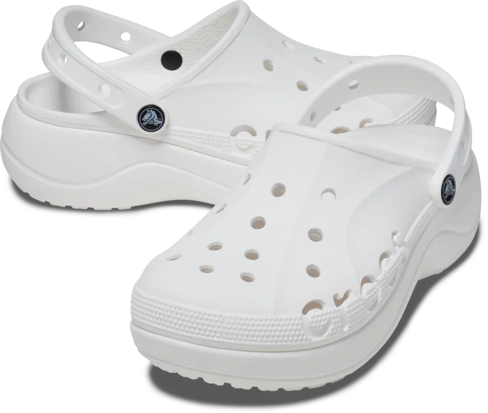 Baya Platform Clog - White