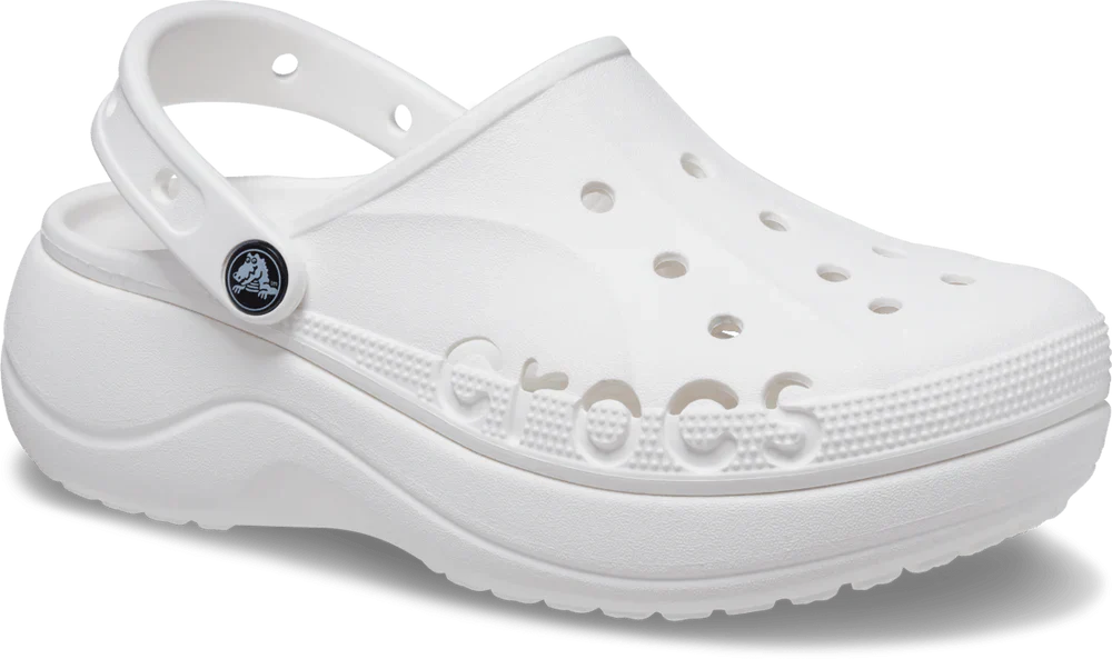 Baya Platform Clog - White