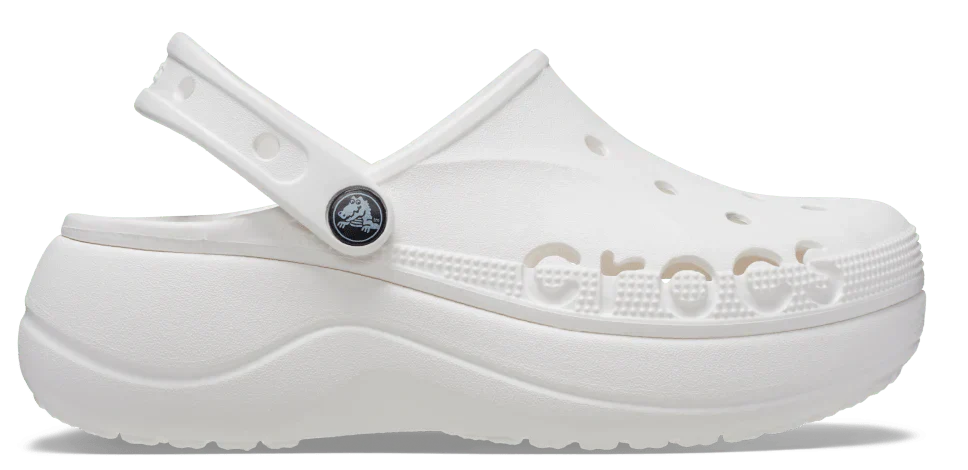 Baya Platform Clog - White