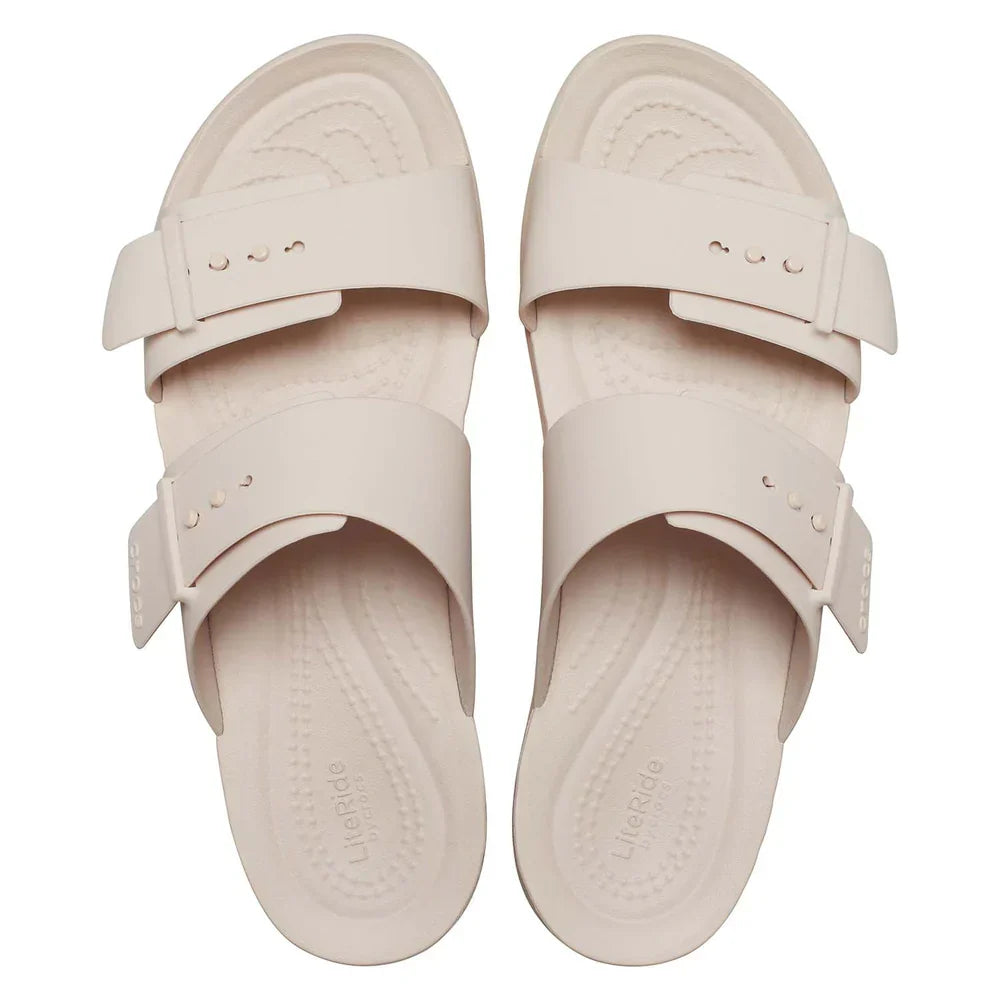 Brooklyn Buckle Low Sandal - Quartz