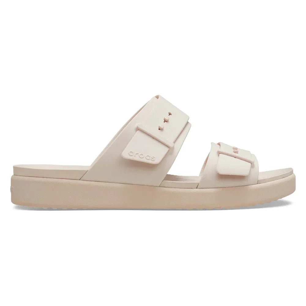 Brooklyn Buckle Low Sandal - Quartz
