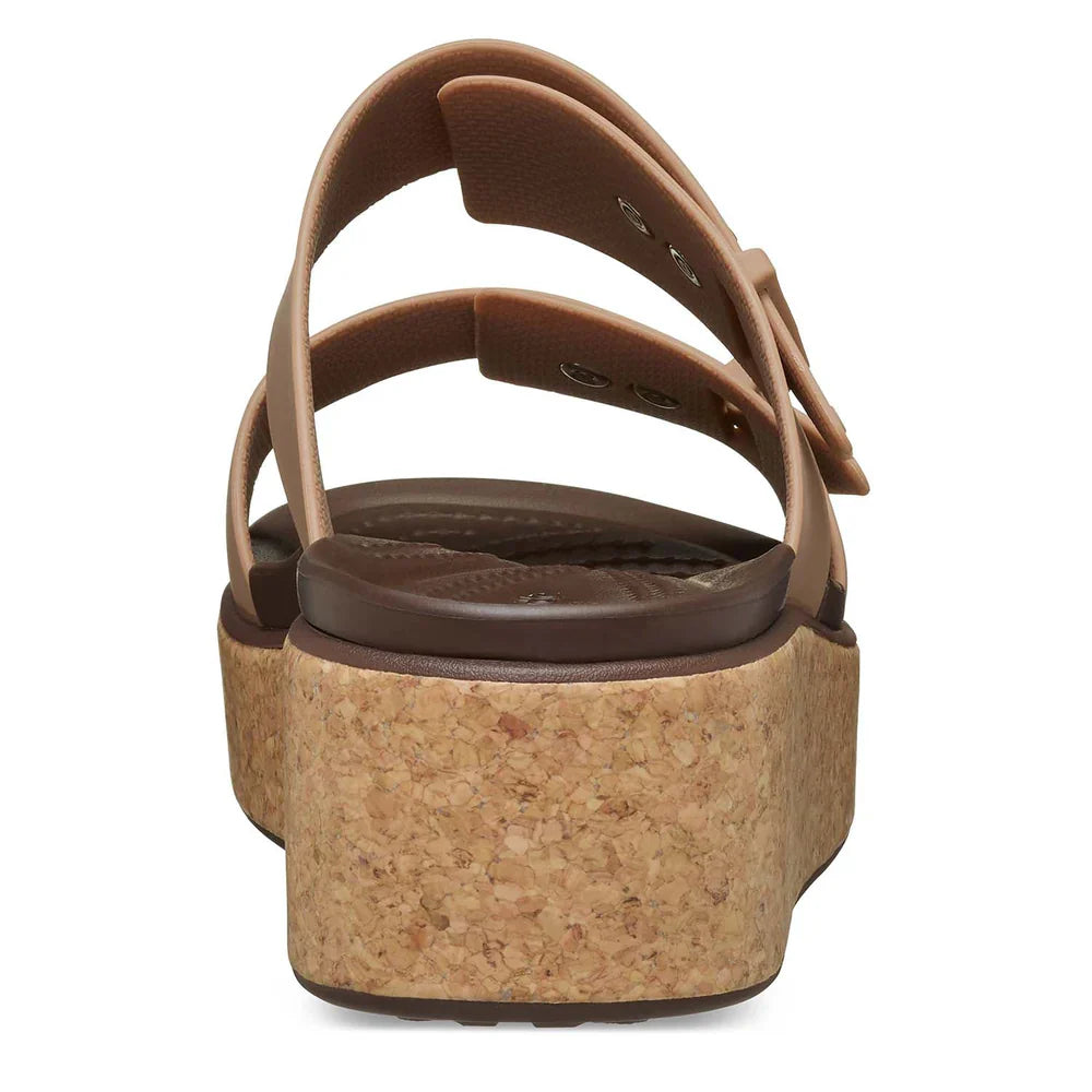 Brooklyn Cork Buckle Sandal - Milk Chocolate