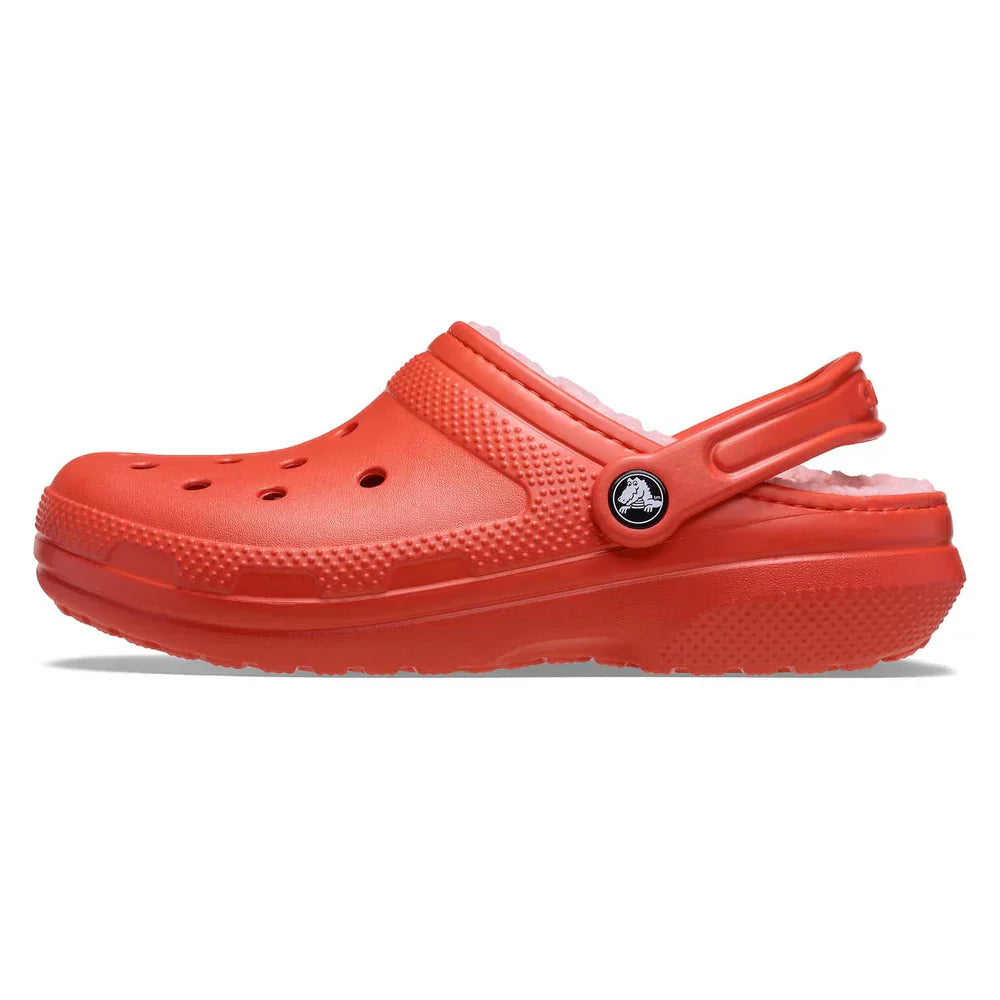 Classic Lined Clog - Cherry Red