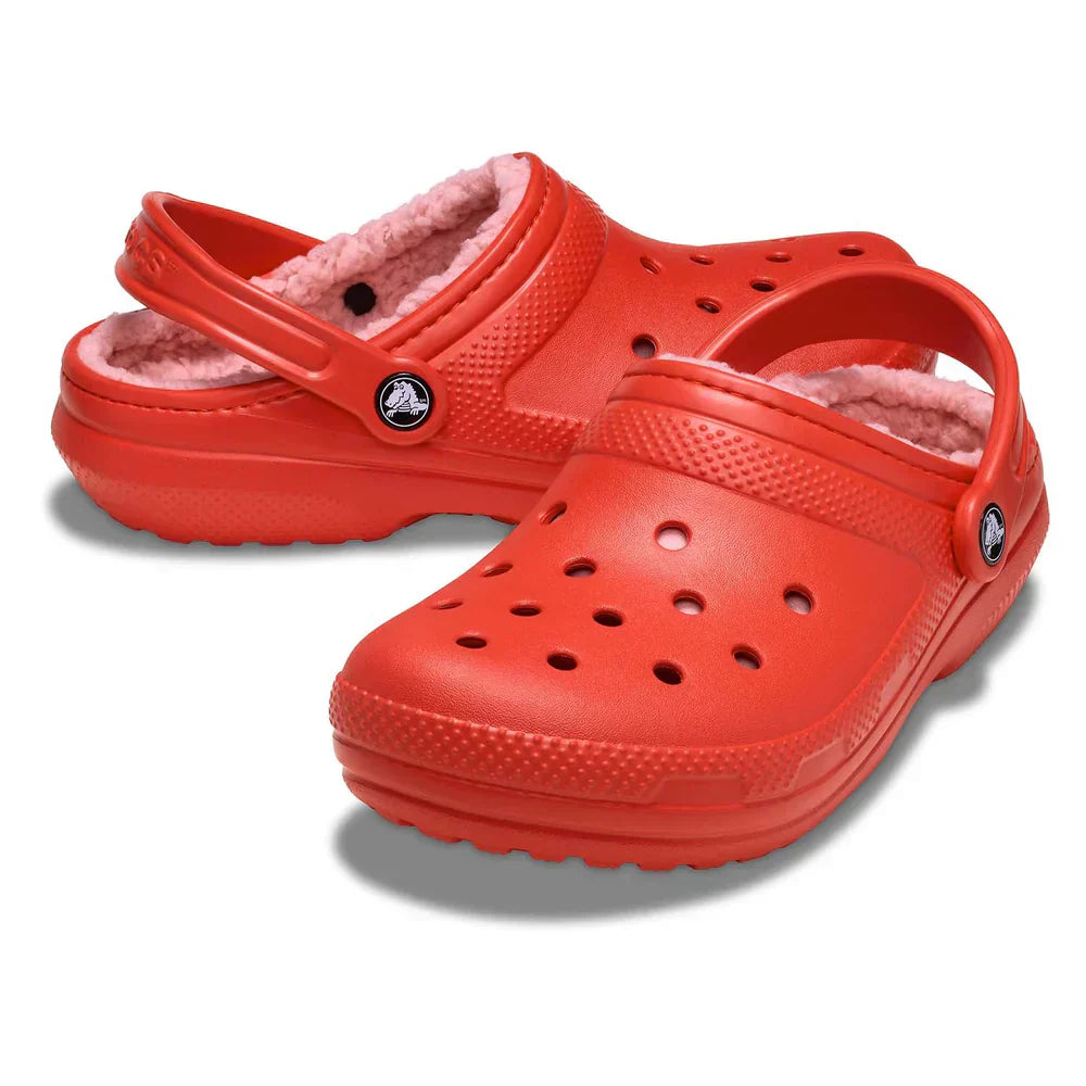 Classic Lined Clog - Cherry Red