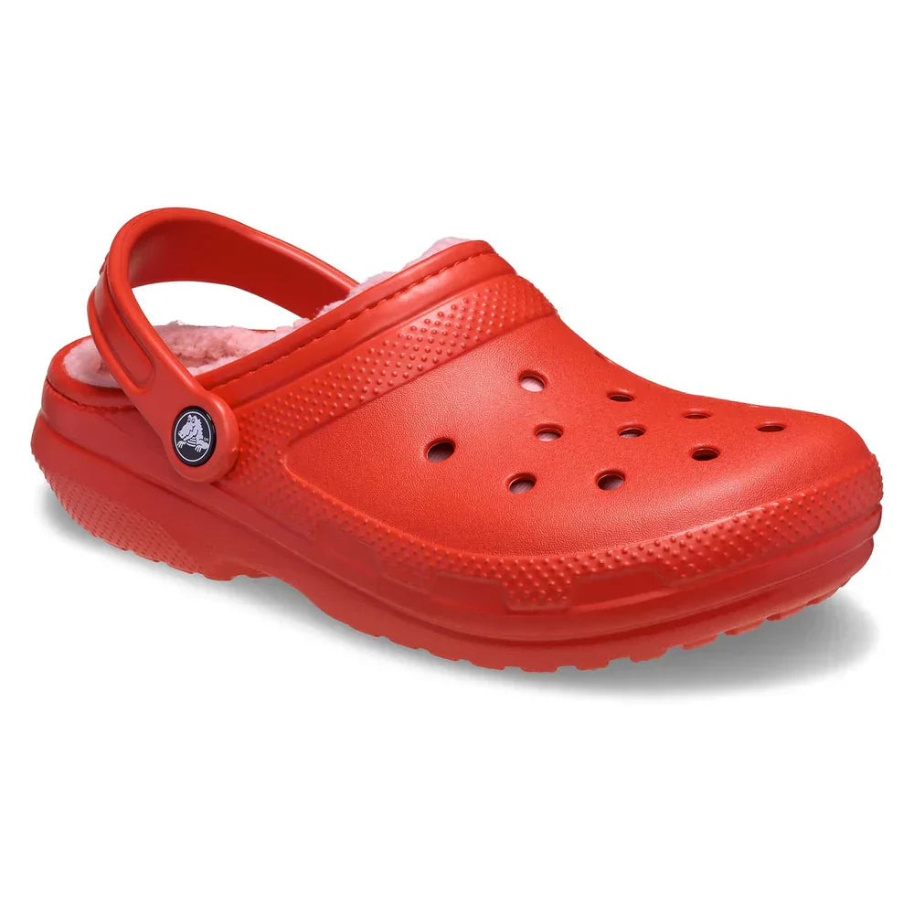 Classic Lined Clog - Cherry Red