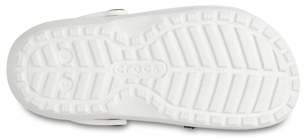 Classic Lined IAM Panda Bear Clog Kids (Age 5+) - Chalk/Black