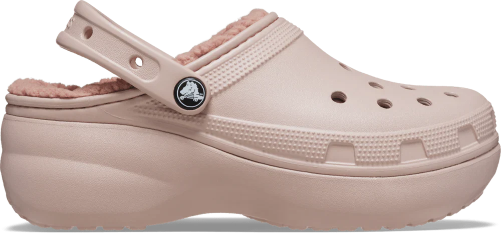 Classic Platform Lined Clog Womens - Pink Clay