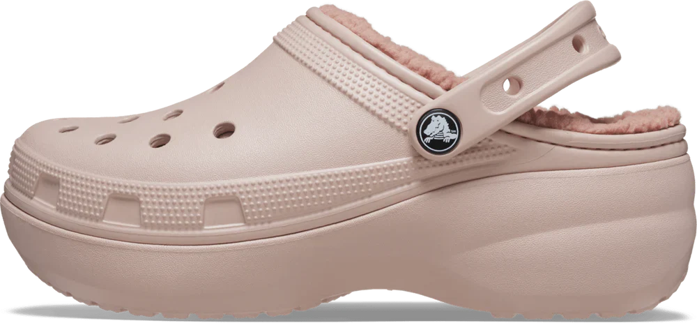 Classic Platform Lined Clog Womens - Pink Clay
