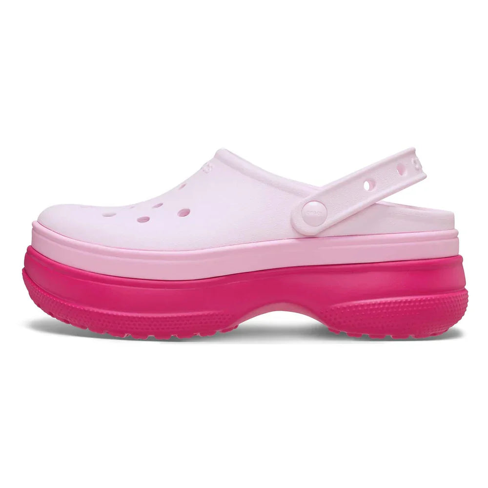 Classic Stacked Clog - Grapeberry