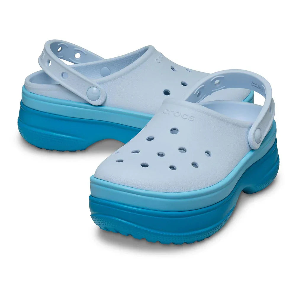 Classic Stacked Clog - Marina