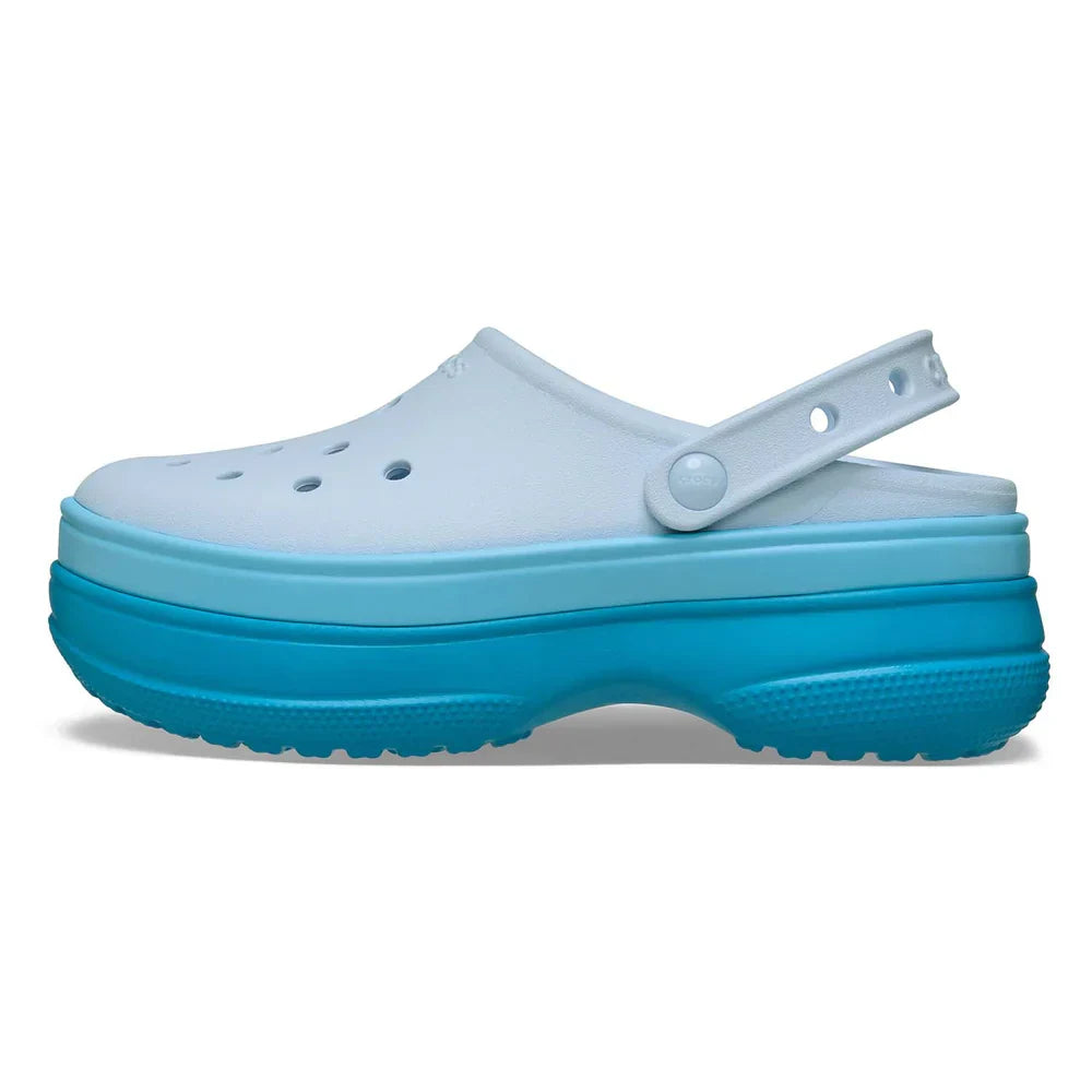 Classic Stacked Clog - Marina