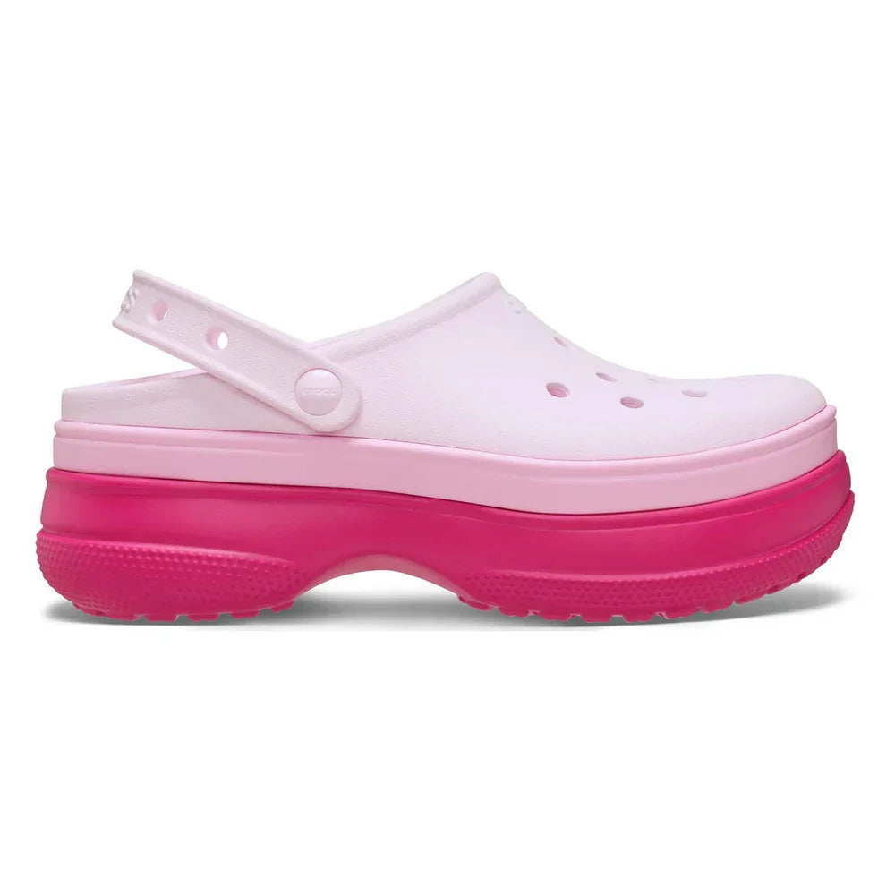 Classic Stacked Clog - Grapeberry