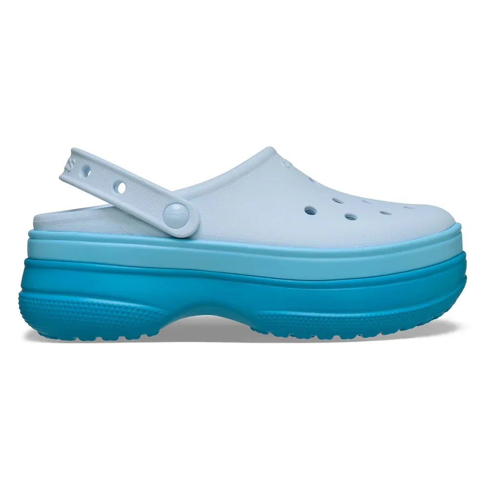 Classic Stacked Clog - Marina